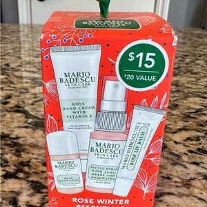 Mario Badescu Rose Hand Cream and Lip Balm Set